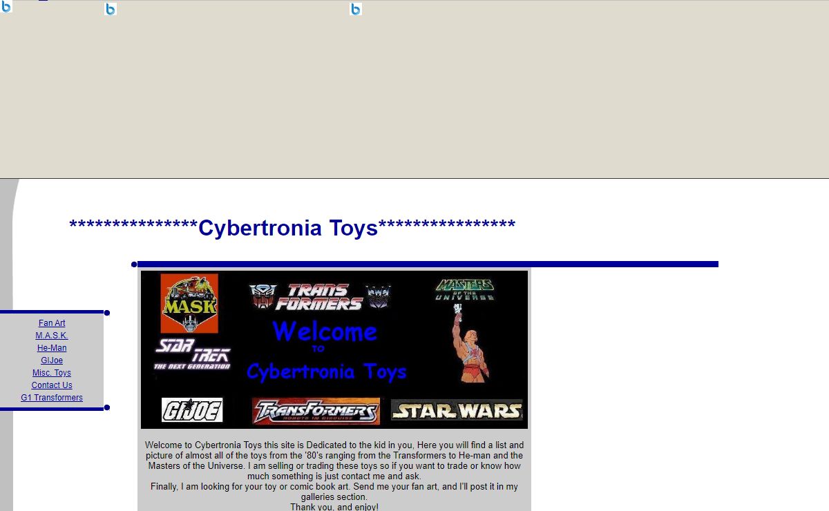 ***************Cybertronia Toys****************