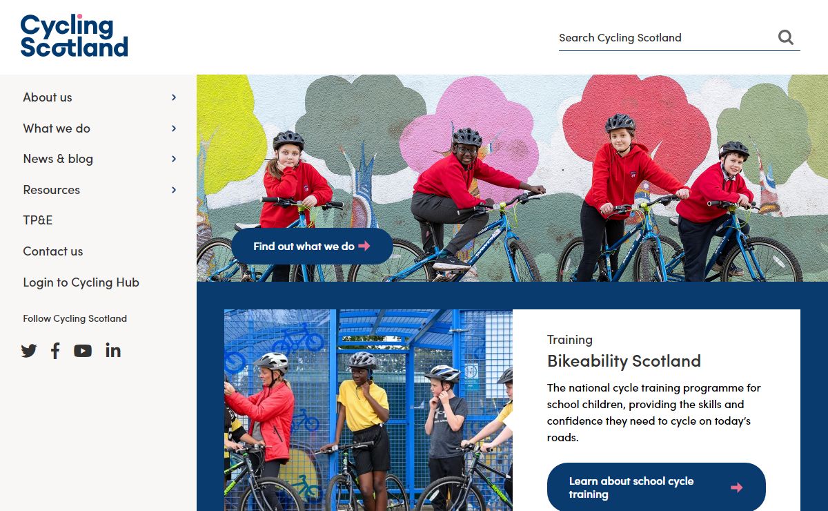 Scotland's National Cycling Charity - Cycling Scotland