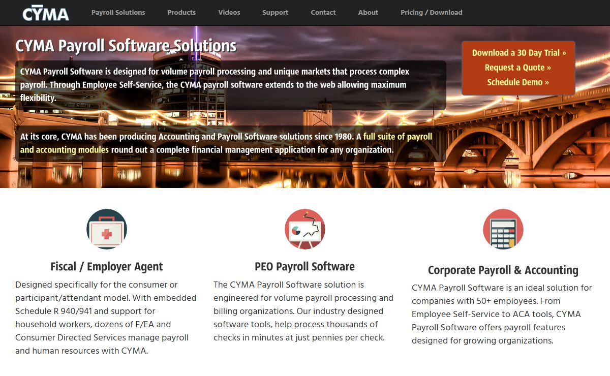 Payroll Software Solutions | CYMA