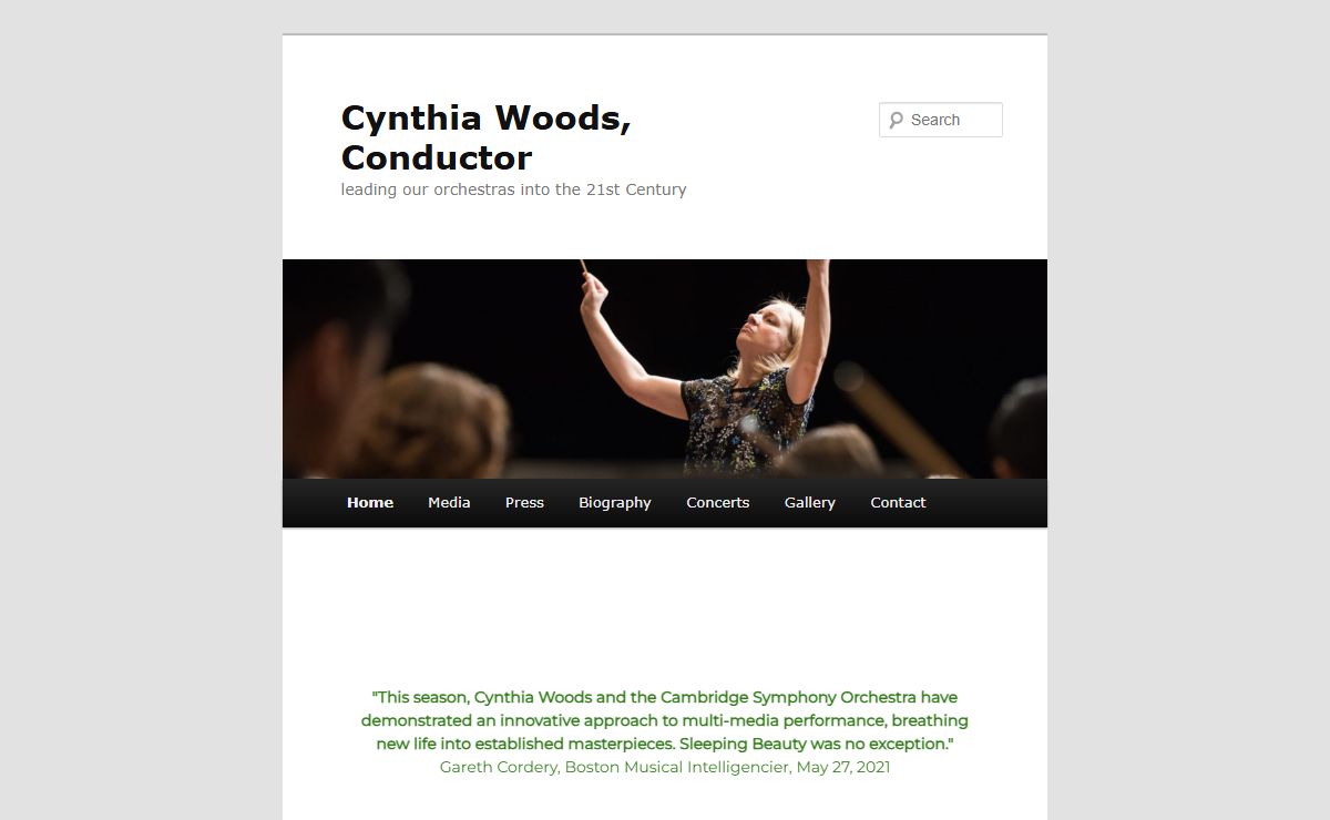 Cynthia Woods, Conductor | leading our orchestras into the 21st Century