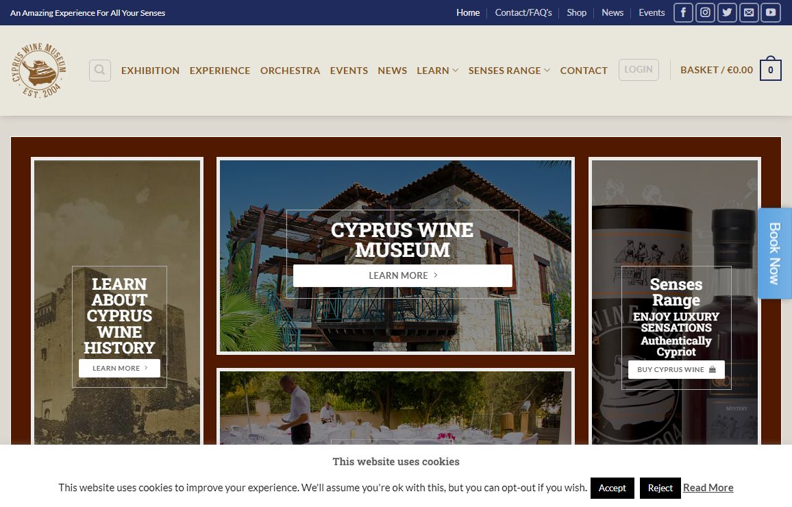 The Cyprus Wine Museum - History, Experiences, Education