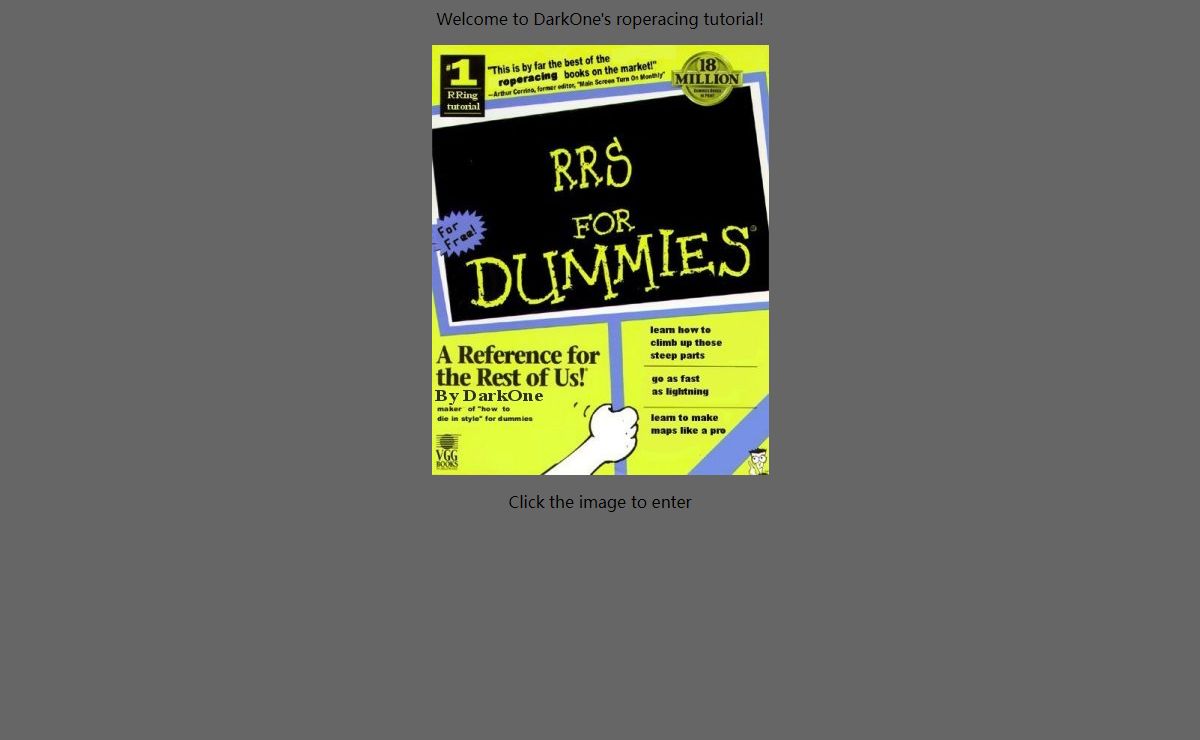 RopeRacing for Dummies!