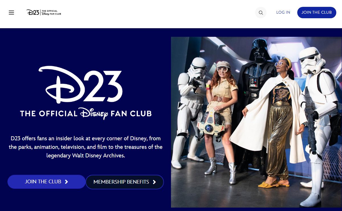Homepage - D23