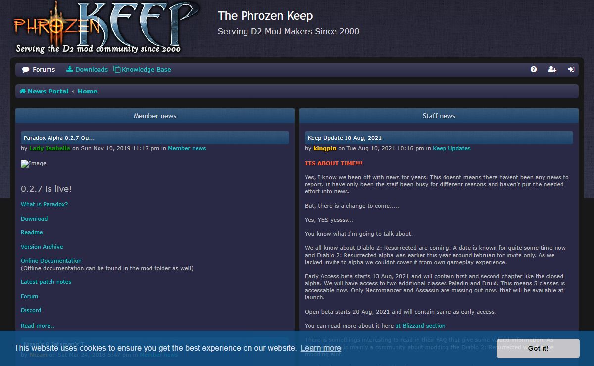 The Phrozen Keep - The Phrozen Keep