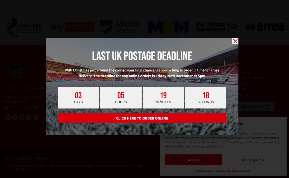 Dunfermline Athletic Football Club | Official Website