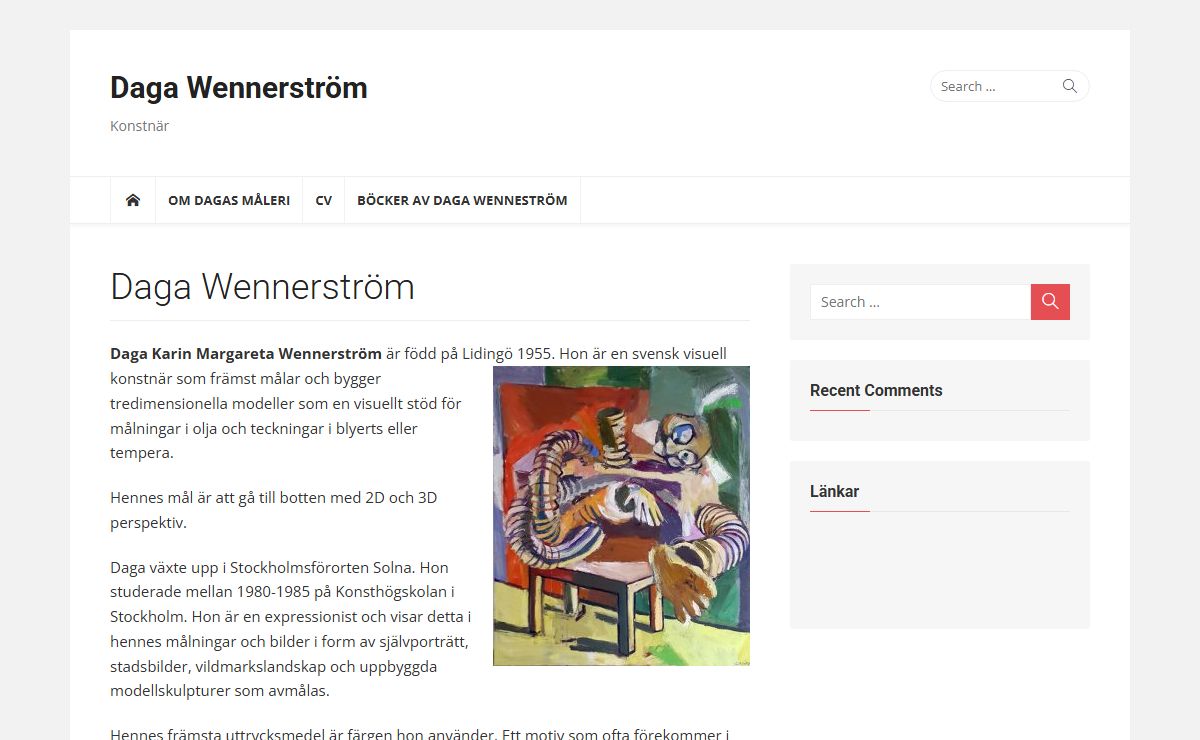 Daga Wennerström – Konstnär