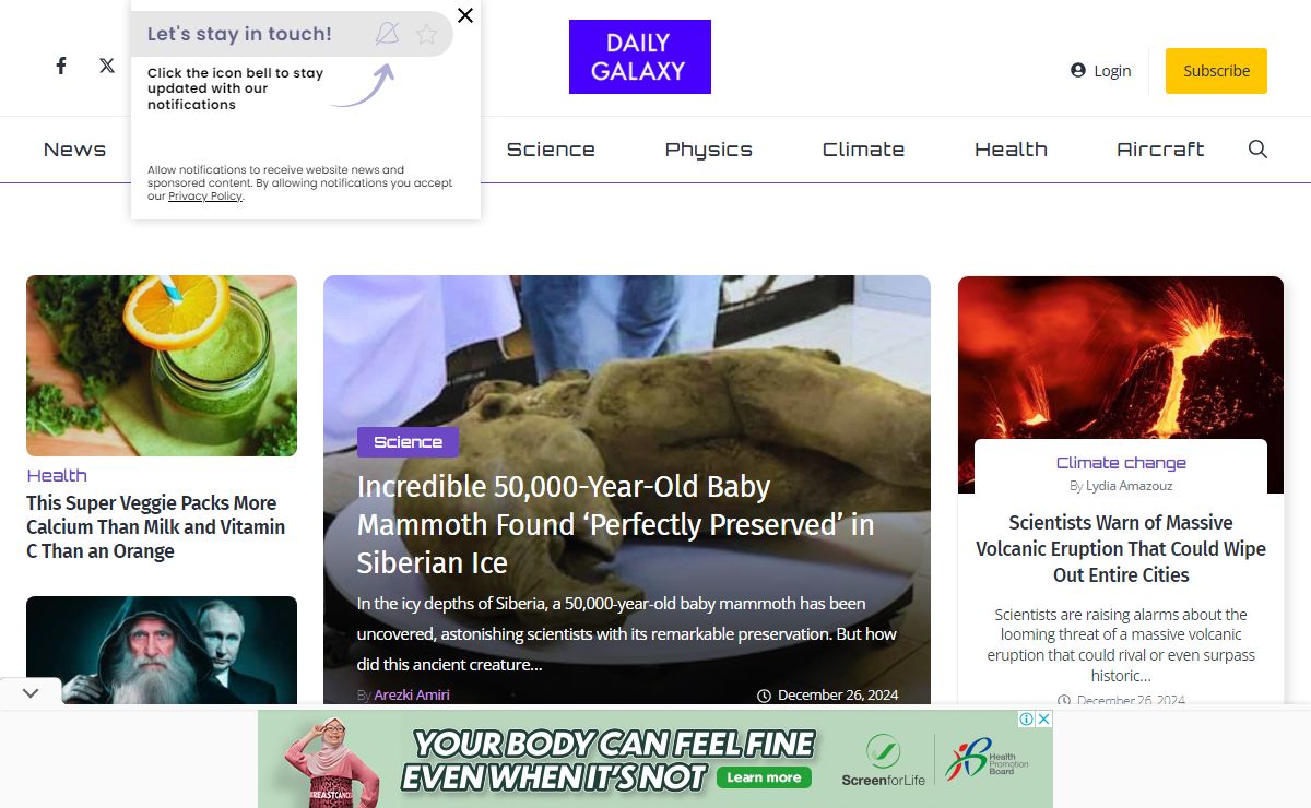 The Daily Galaxy --Great Discoveries Channel