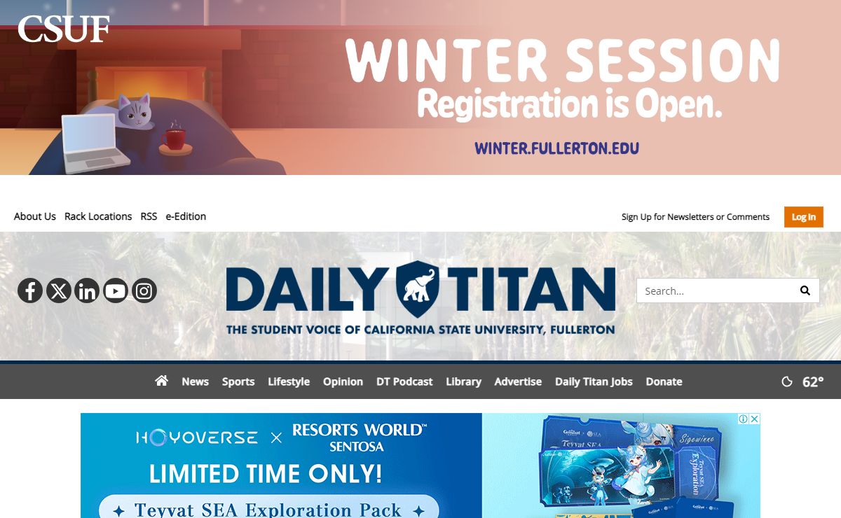 dailytitan.com | The Student Voice of California State University, Fullerton