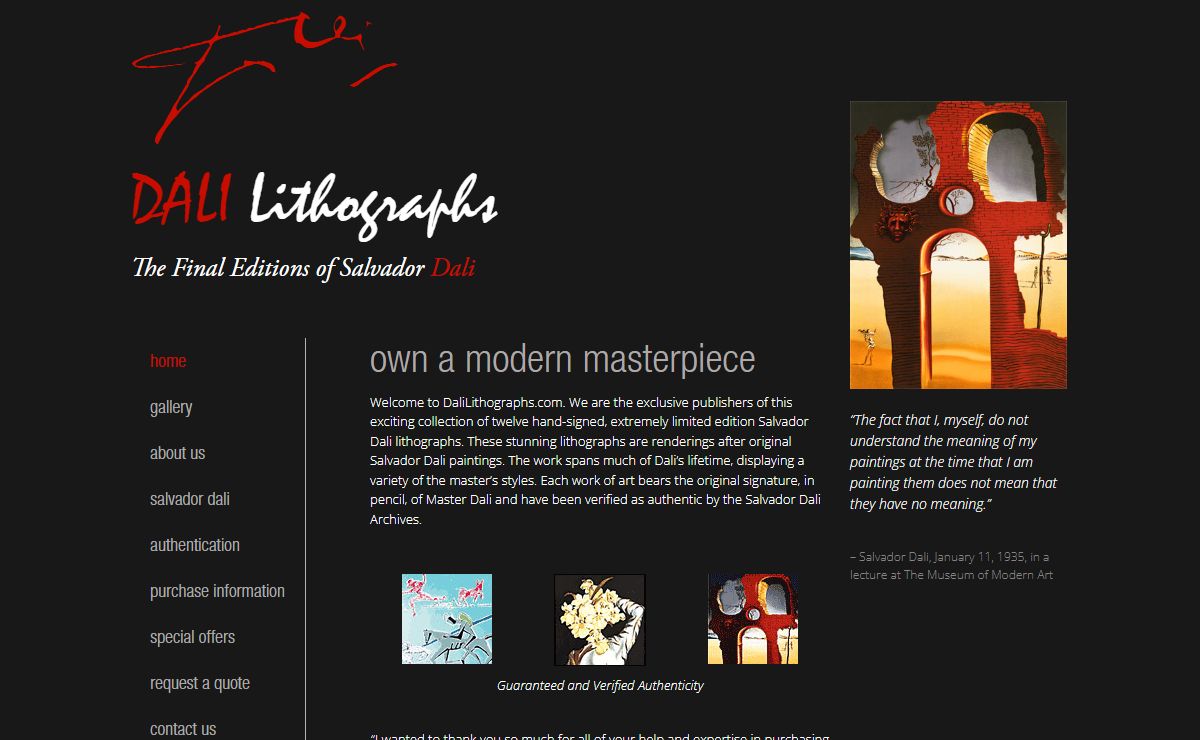 DaliLithographs