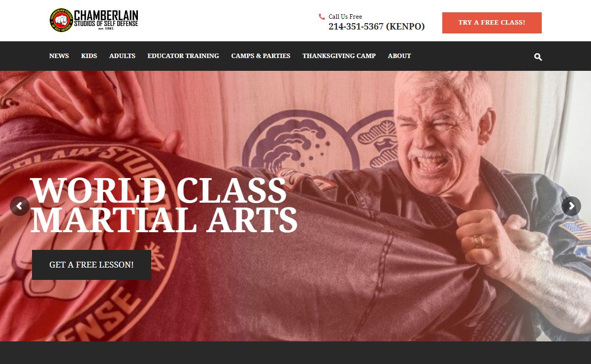 Dallas Martial Arts / Karate - Chamberlain Studios of Self Defense