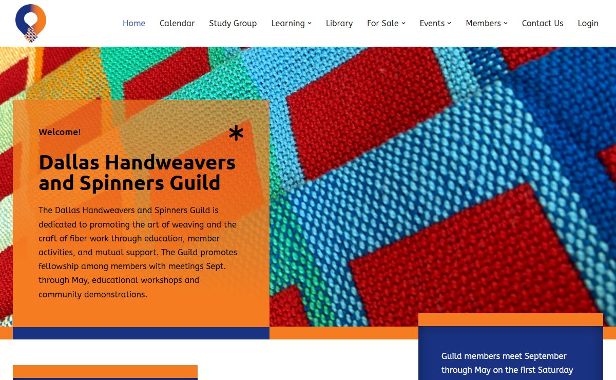 Dallas Handweavers and Spinners Guild – Promoting The Art of Weaving, Spinning & Dyeing