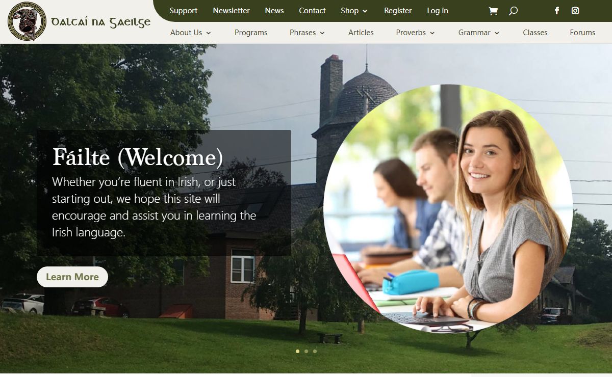 Online Irish Language School | Daltaí na Gaeilge