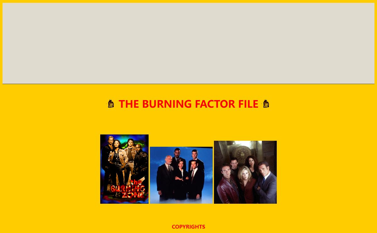 The Burning Factor File