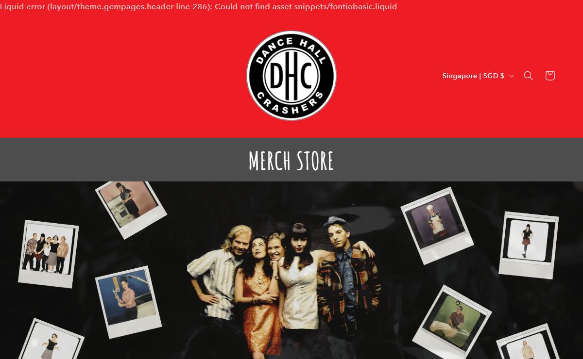 Dance Hall Crashers Official Merch Store