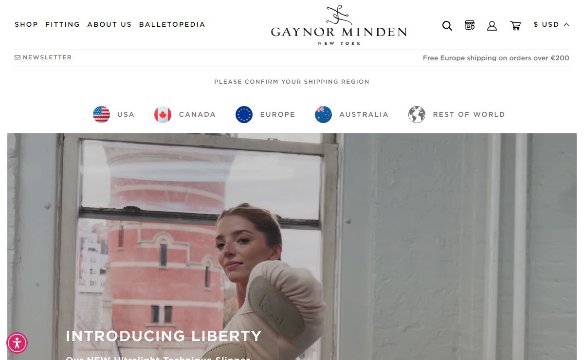 Gaynor Minden - Pointe Shoes