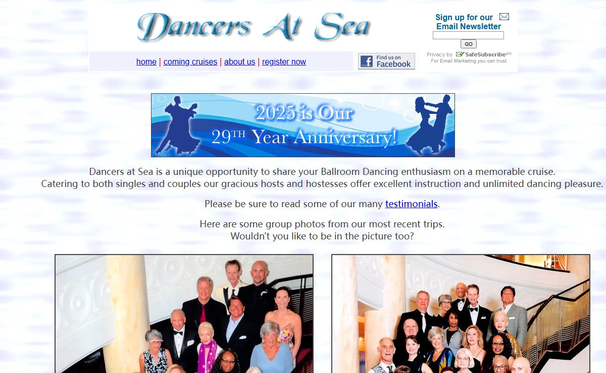Dancers at Sea - Ballroom Dancing on Wonderful Cruises