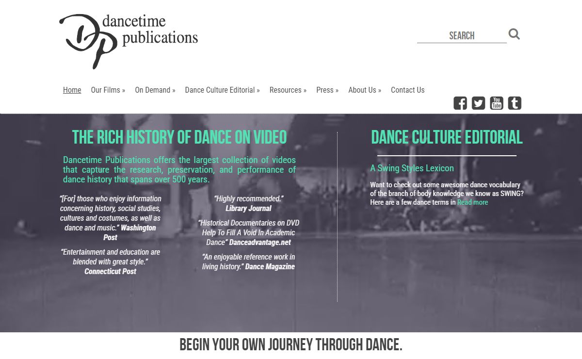 Dance History DVD Videos, Dance History Research and Historical Dance Performances on Video — The Rich History of Dance on DVD