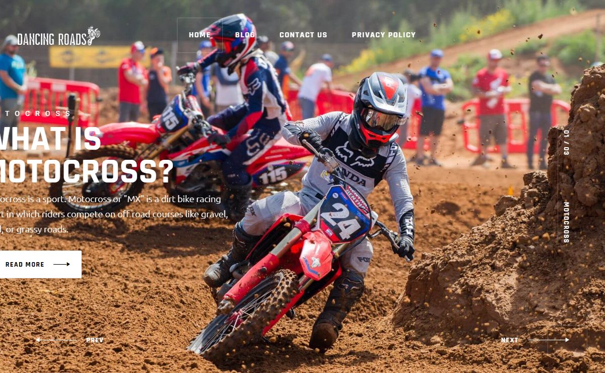 Dancing Roads - Dirt Bikes Adrenaline Racing