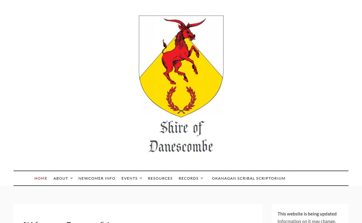 Welcome to Danescombe! - Shire of Danescombe