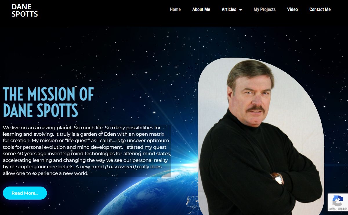 The Mission of Dane Spotts