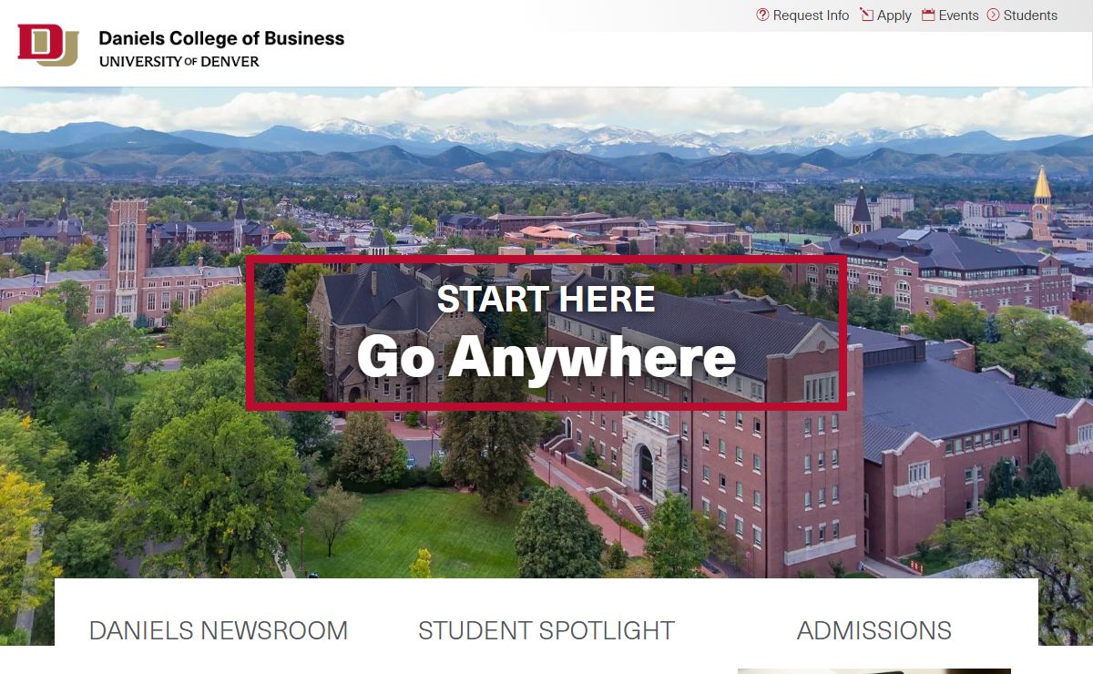 University of Denver | MBA, Masters, Bachelors, and Executive Education