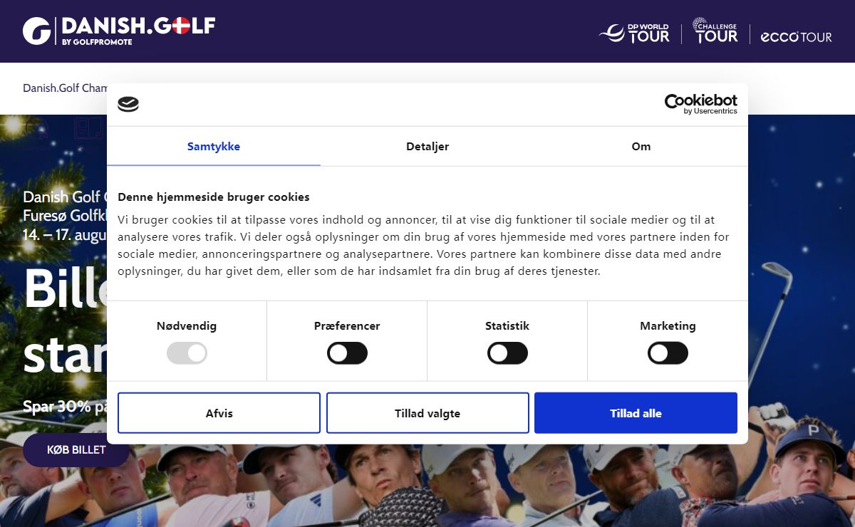 Danish.Golf - DP World Tour – ECCO Tour – Professionel Golf i Danmark