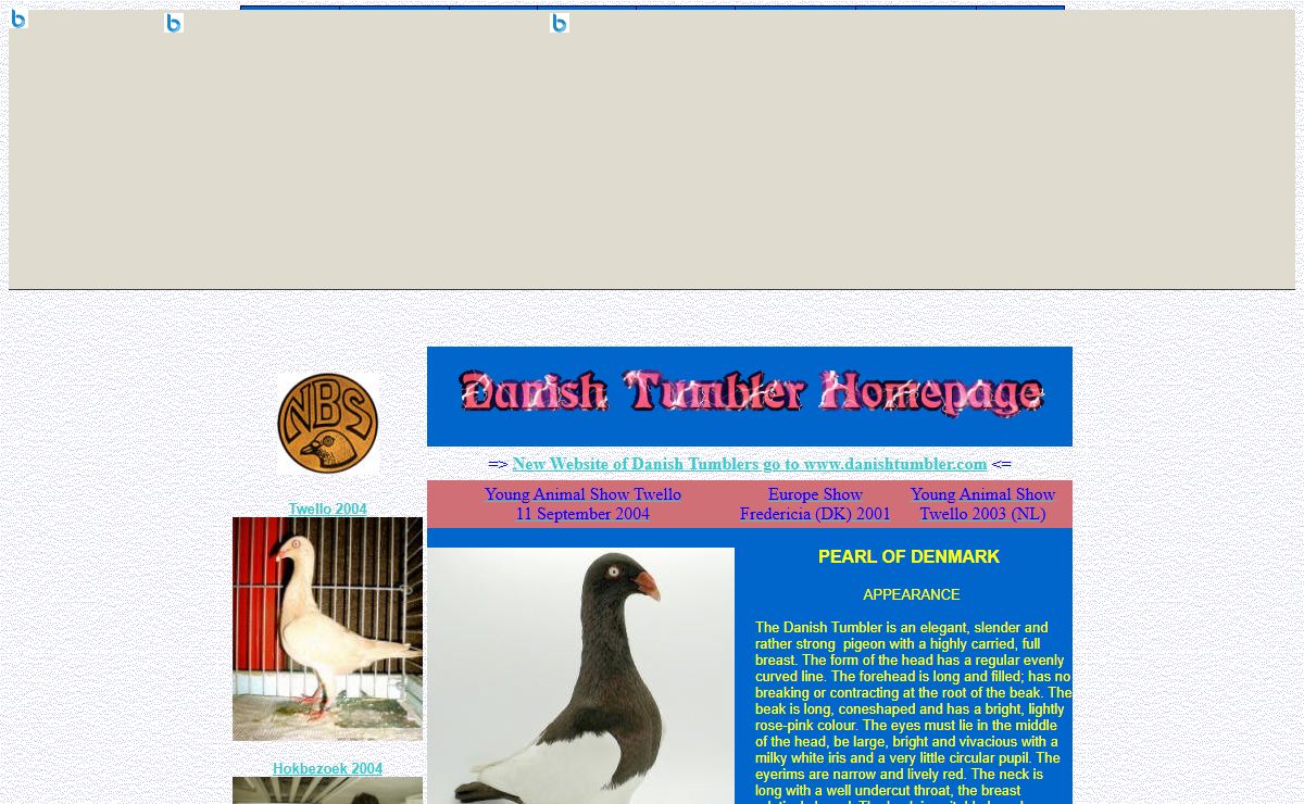 Danish Tumbler Homepage