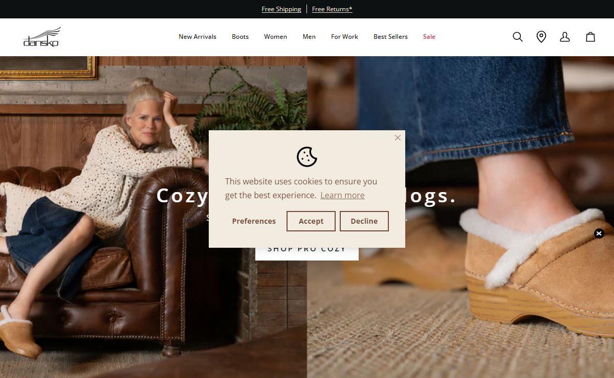 Dansko Comfort Footwear