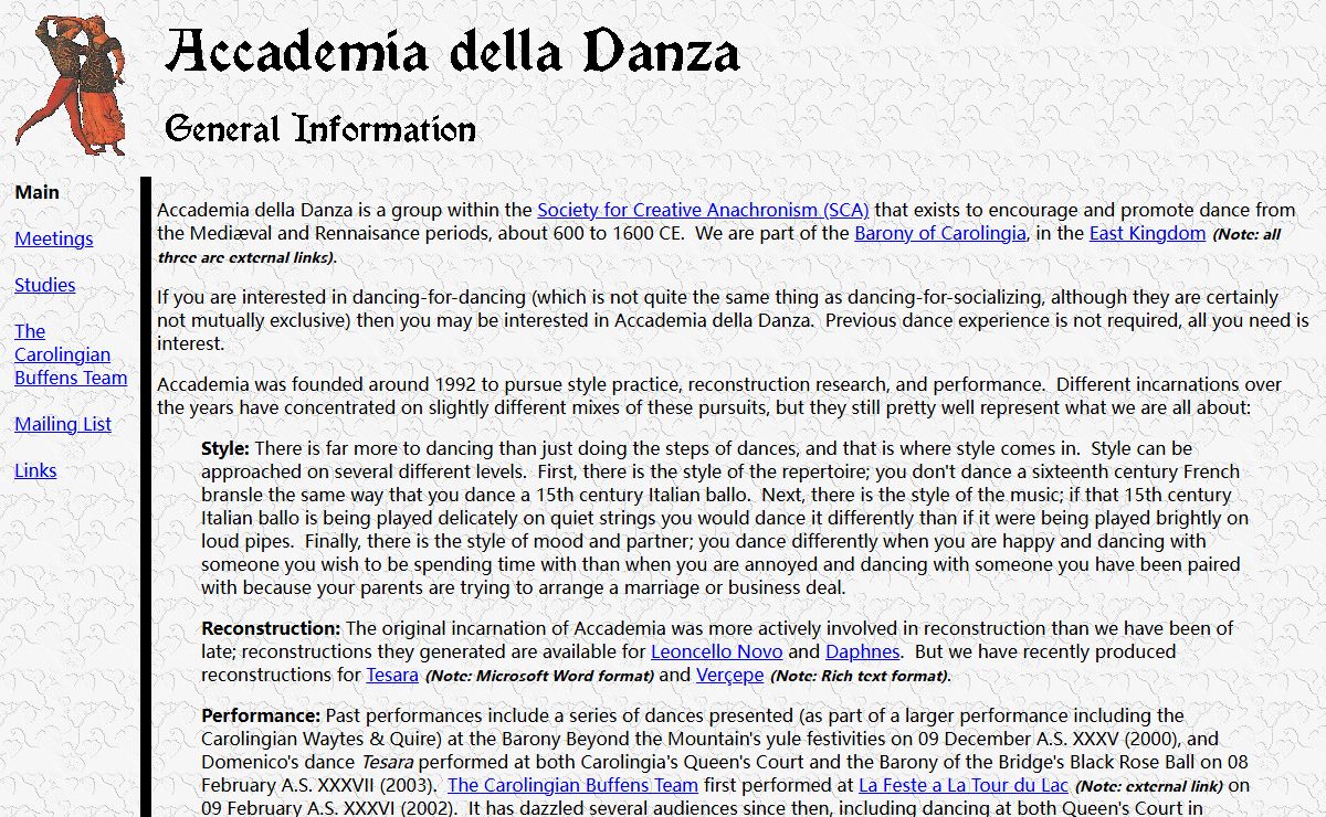 Accademia della Danza - Main
