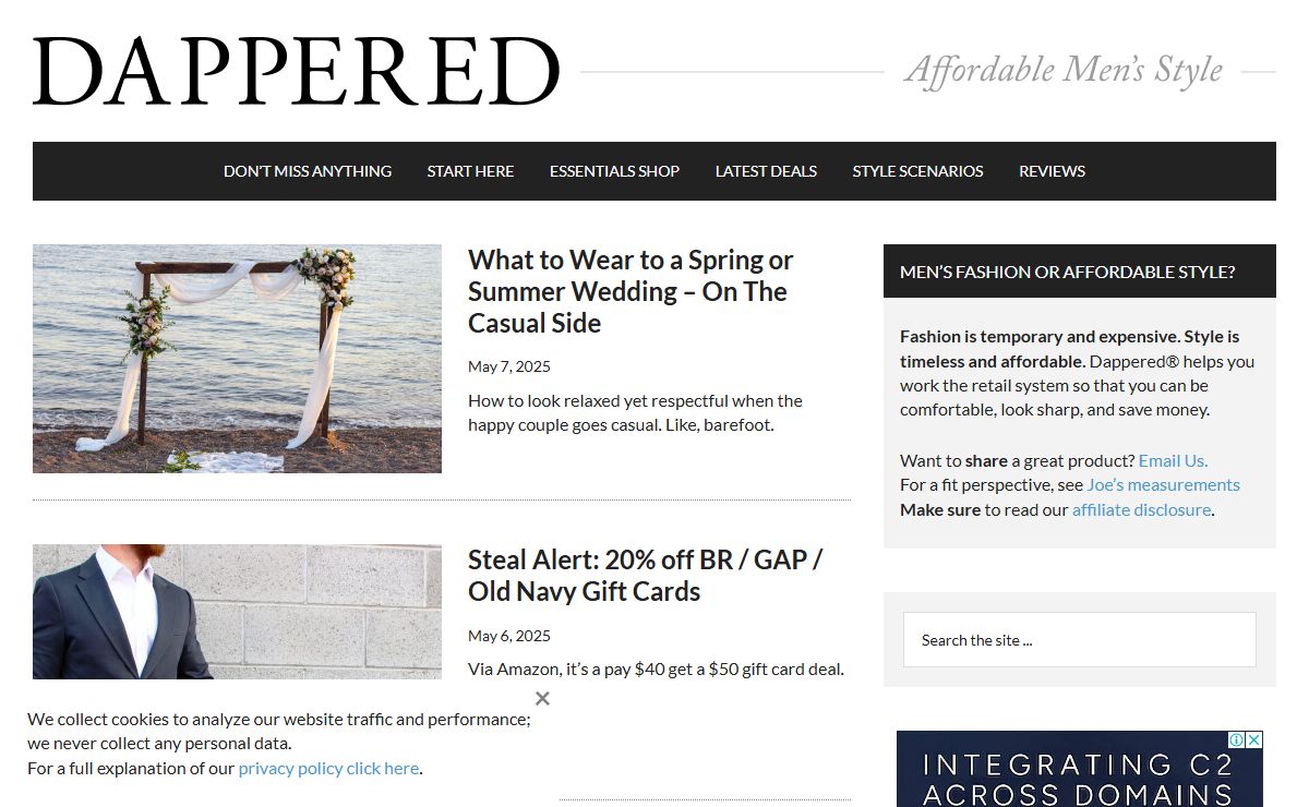 Dappered – Affordable Men's Style