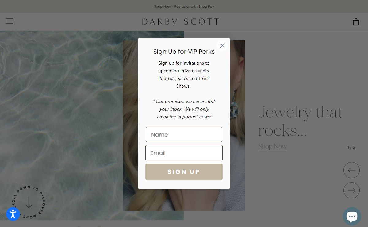 Darby Scott ® Official Site | Designer Luxury Goods