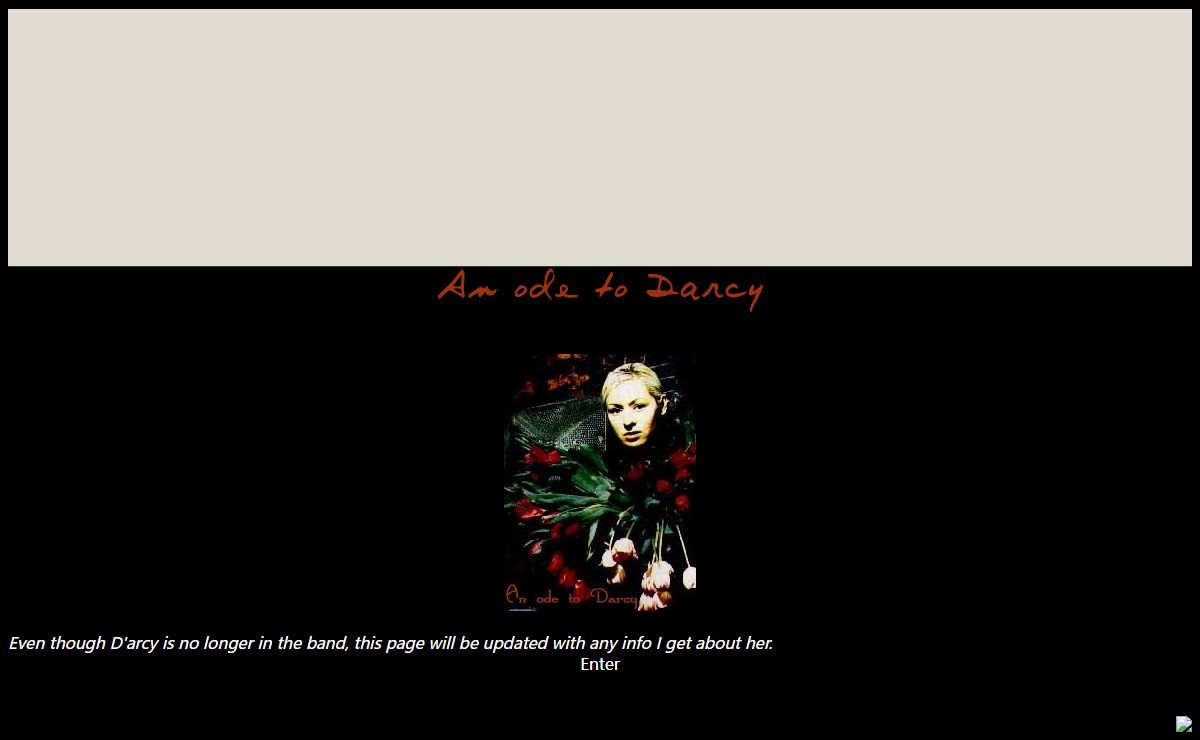 An ode to D'arcy