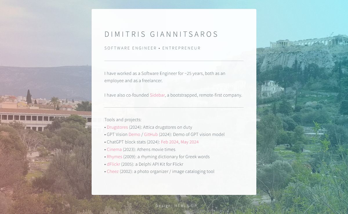 Dimitris Giannitsaros