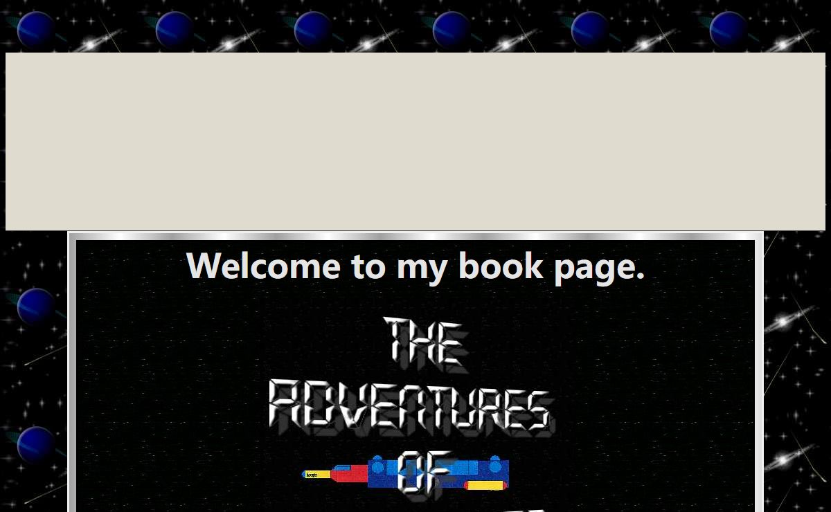 My Book Page