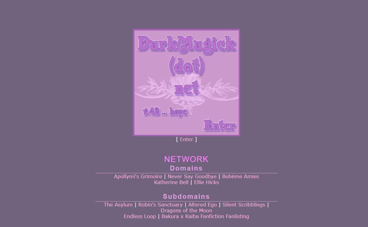 DarkMagick.net ::||:: v42 ... hope