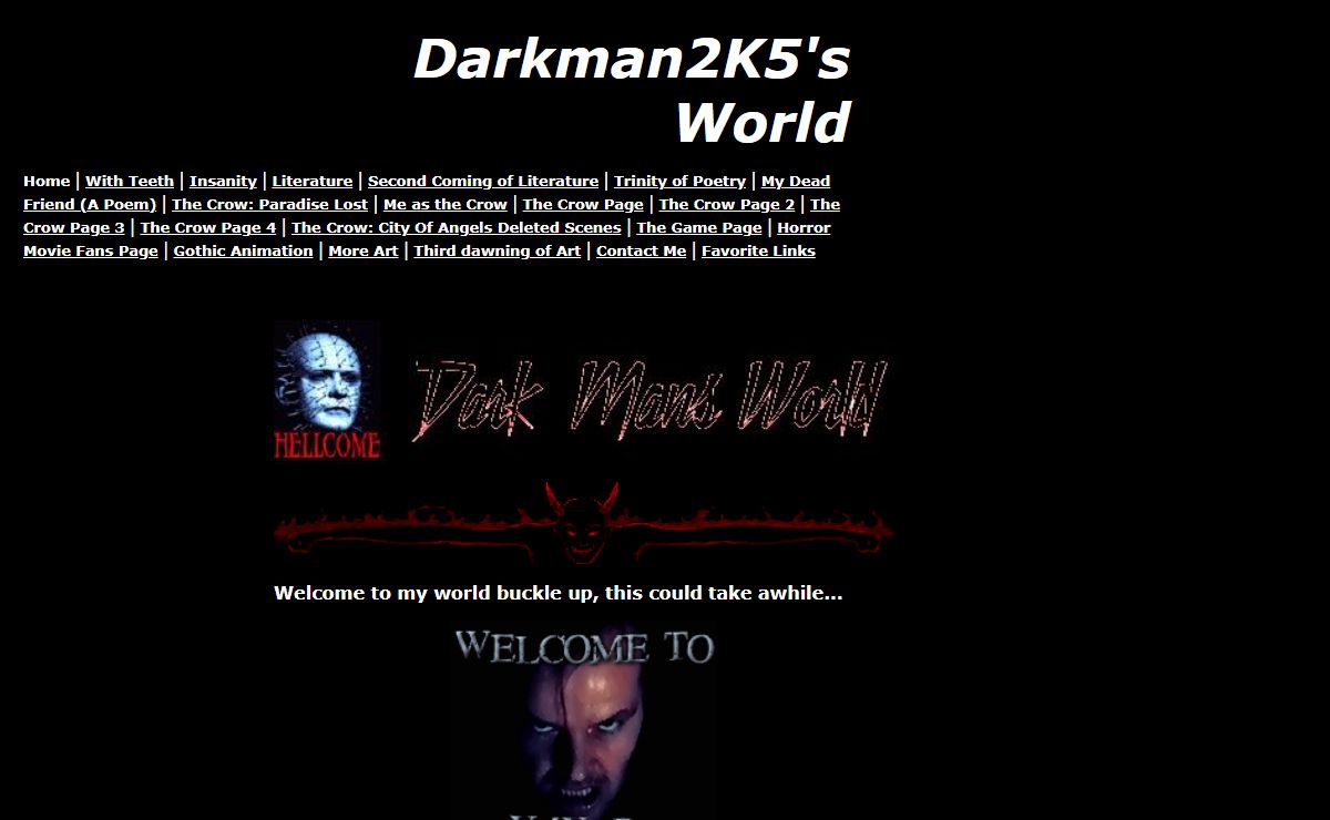Darkman2K5's World