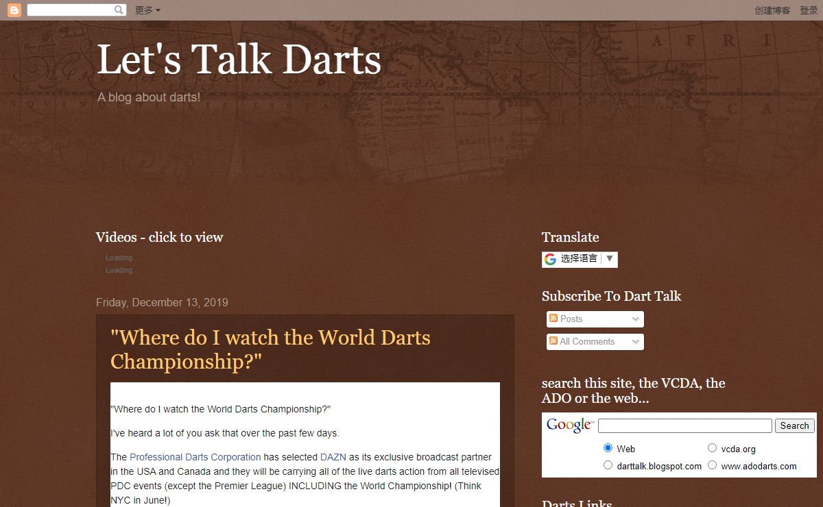 Let's Talk Darts