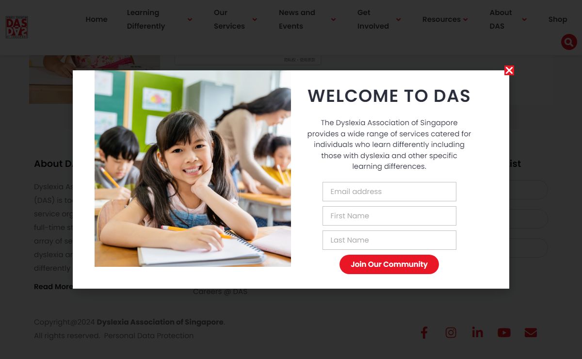 Home - Dyslexia Association of Singapore