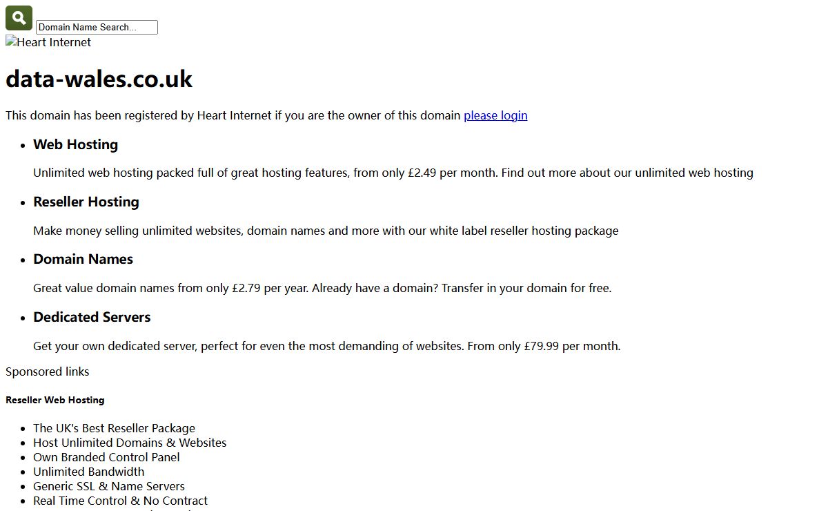 Web Hosting, Reseller Hosting & Domain Names from Heart Internet