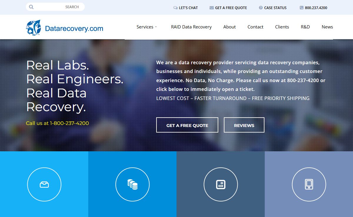 Data Recovery Services and Distribution | RAID HDD NAS | Datarecovery.com