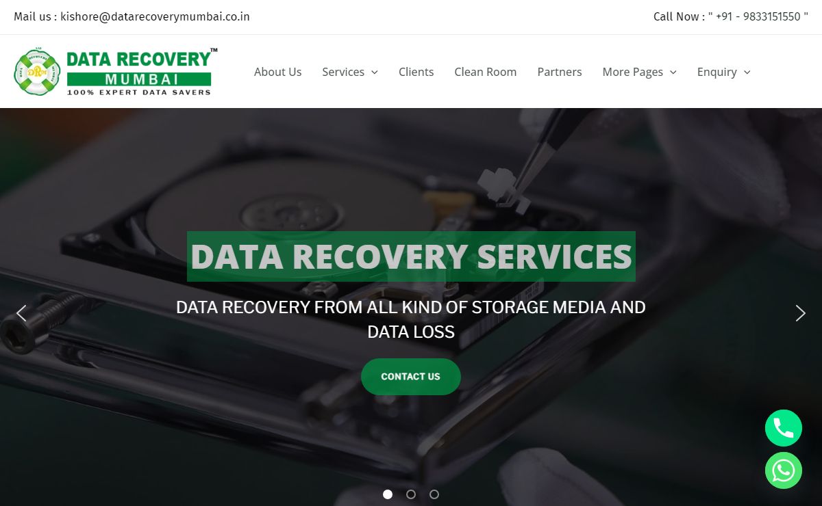 Data Recovery Mumbai | Data Recovery Services