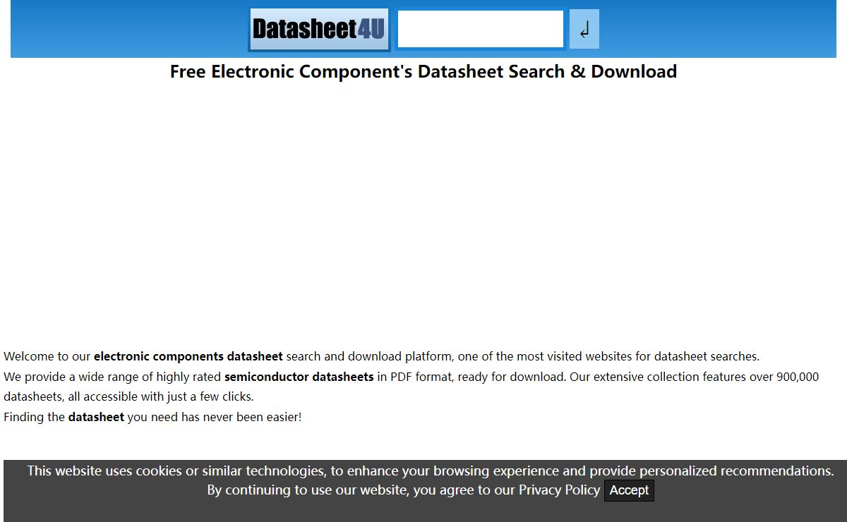 Datasheet4U.com - 900,000+ Datasheet Search Site