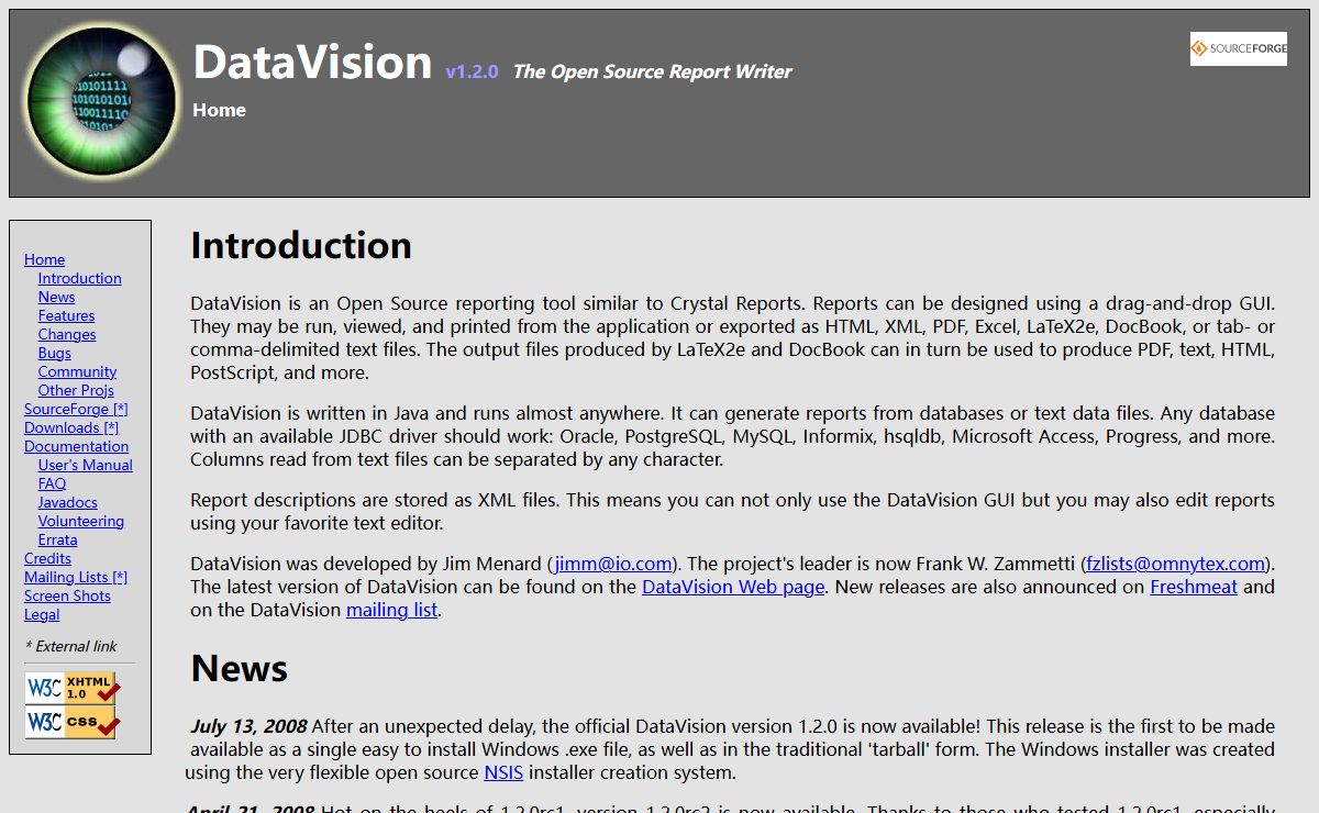 DataVision Home
