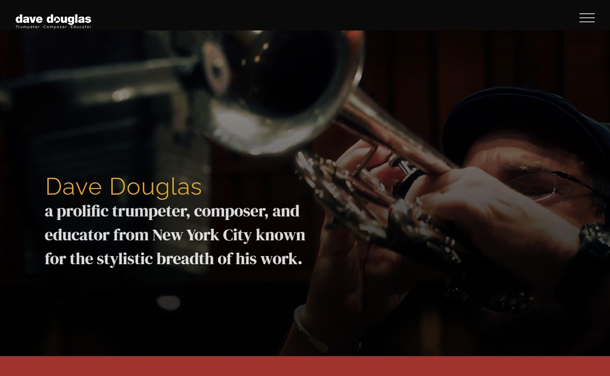 Dave Douglas – Trumpeter, Composer, Educator