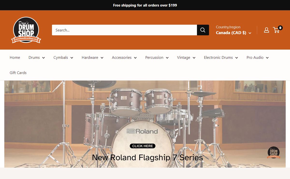 Dave's Drum Shop Ottawa's Only Drum Only Shop!