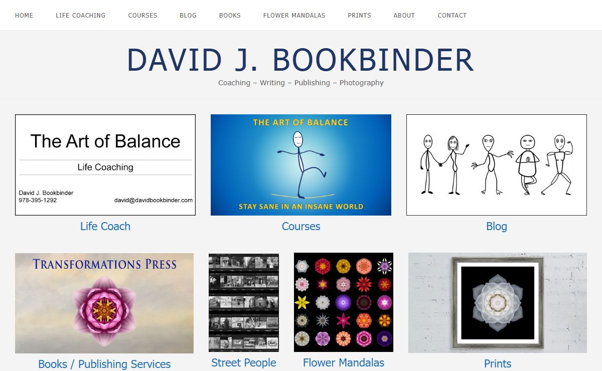 David J. Bookbinder – Coaching – Writing – Publishing – Photography