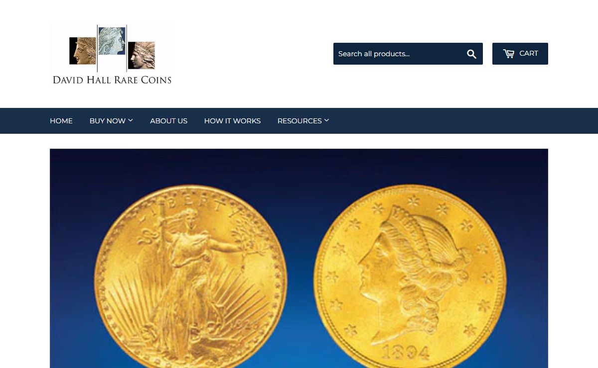 David Hall Rare Coins "Home of the world's finest U.S. rare coins"