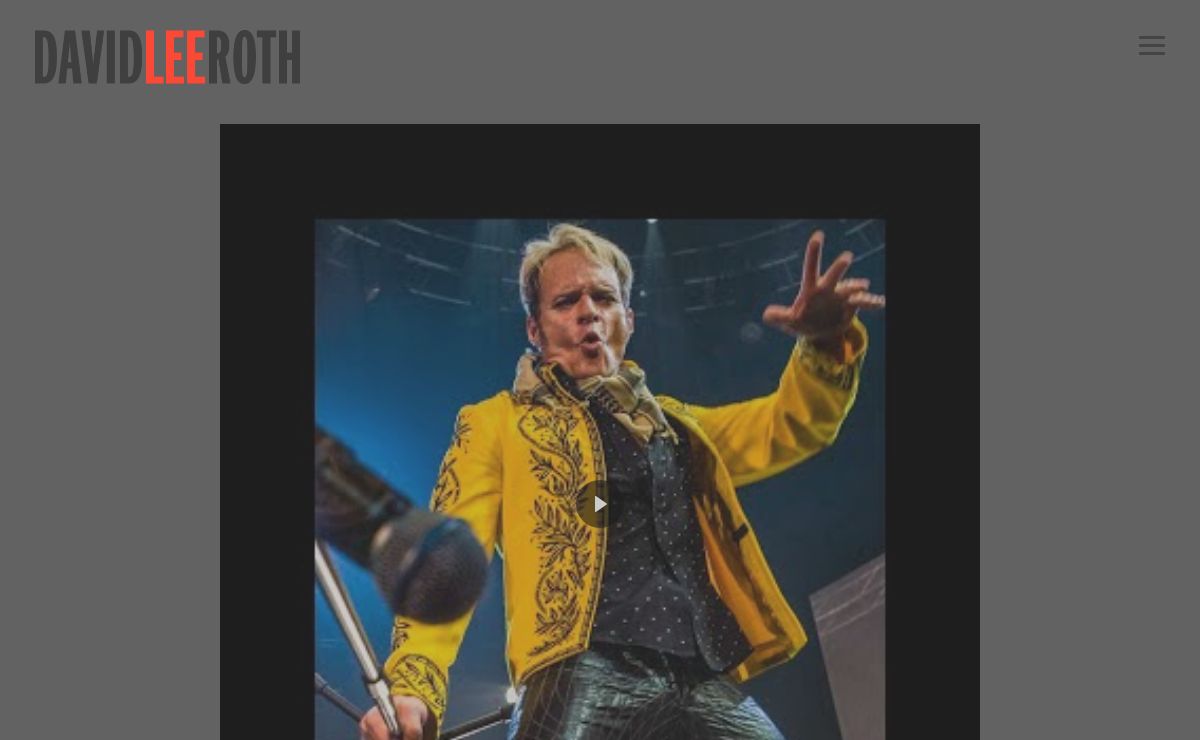 David Lee Roth Official Website