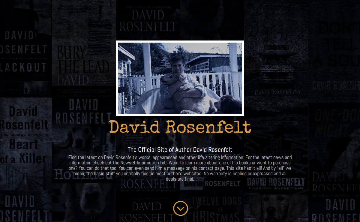 David Rosenfelt | The Official Site of Author David Rosenfelt