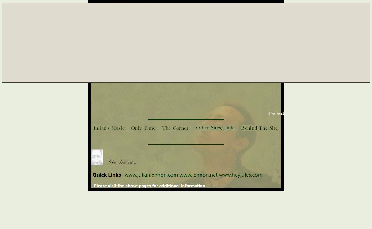 Day After Day: A Julian Lennon Fan Site, by Cass. 1999-2003